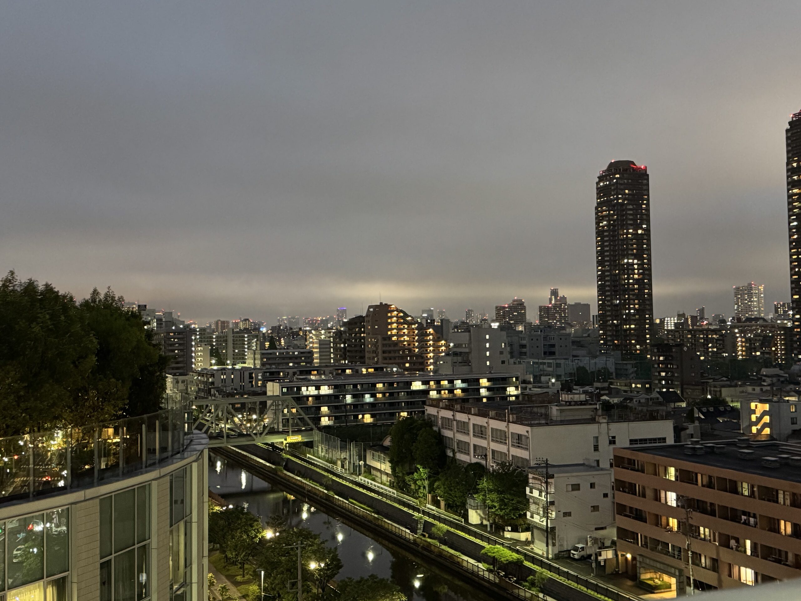 夜景夕暮れ